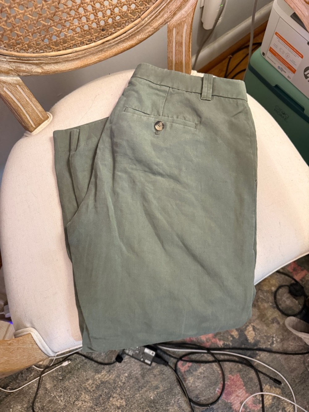 Vince Olive Green Men's Chinos